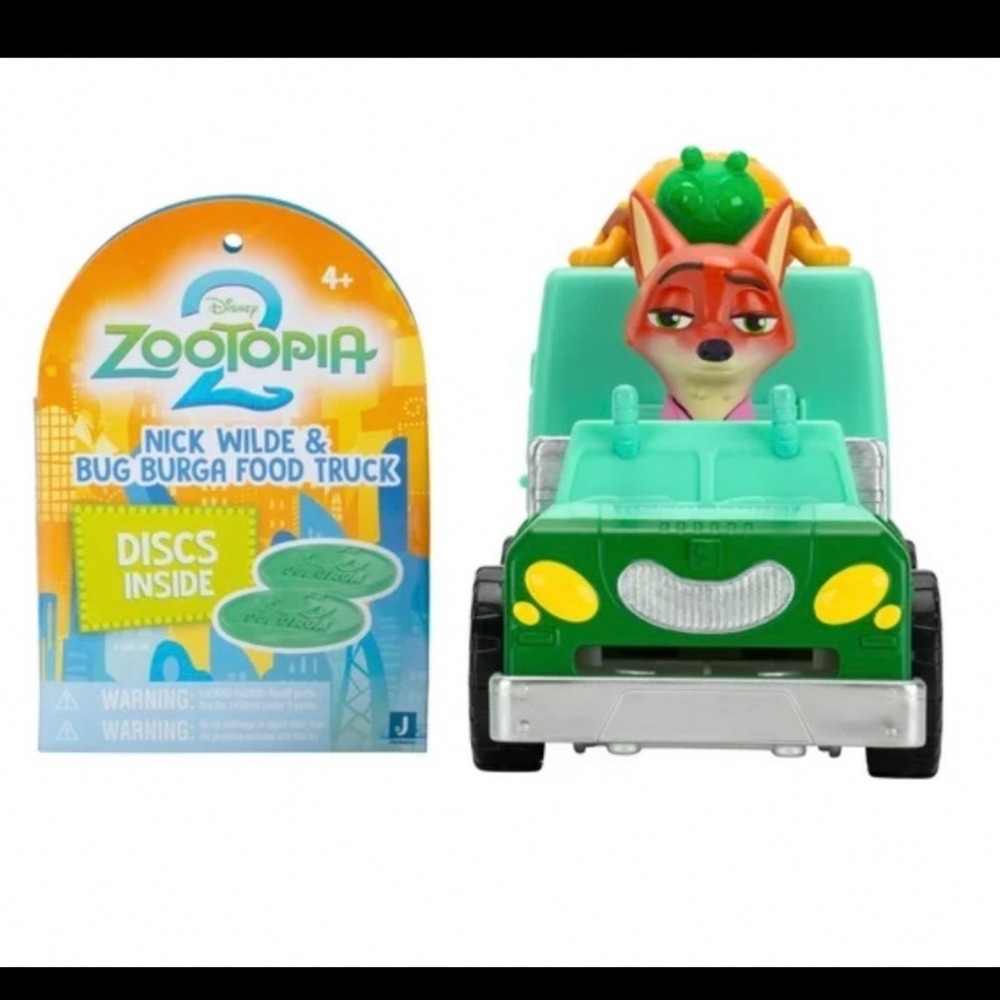 Disney's Zootopia Vehicle - Nick Wilde & Bug Burga Food truck